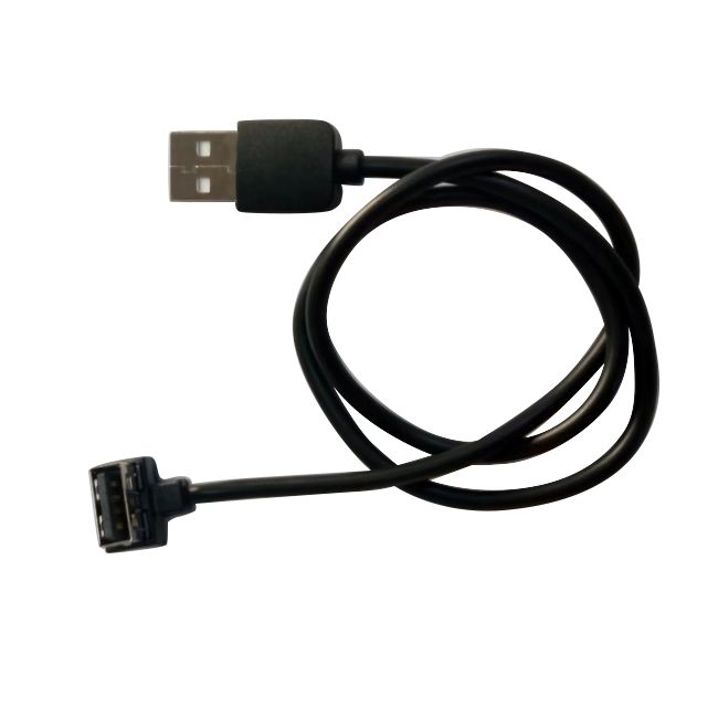 USB 2.0 AM నుండి AF అల్ట్రా-సన్నని డేటా కేబుల్